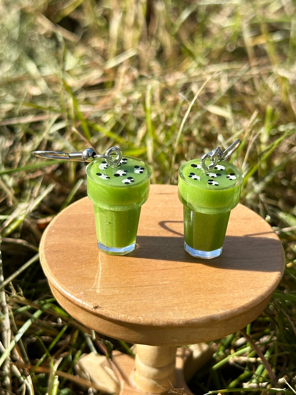 Sheep Matcha Latte Earrings