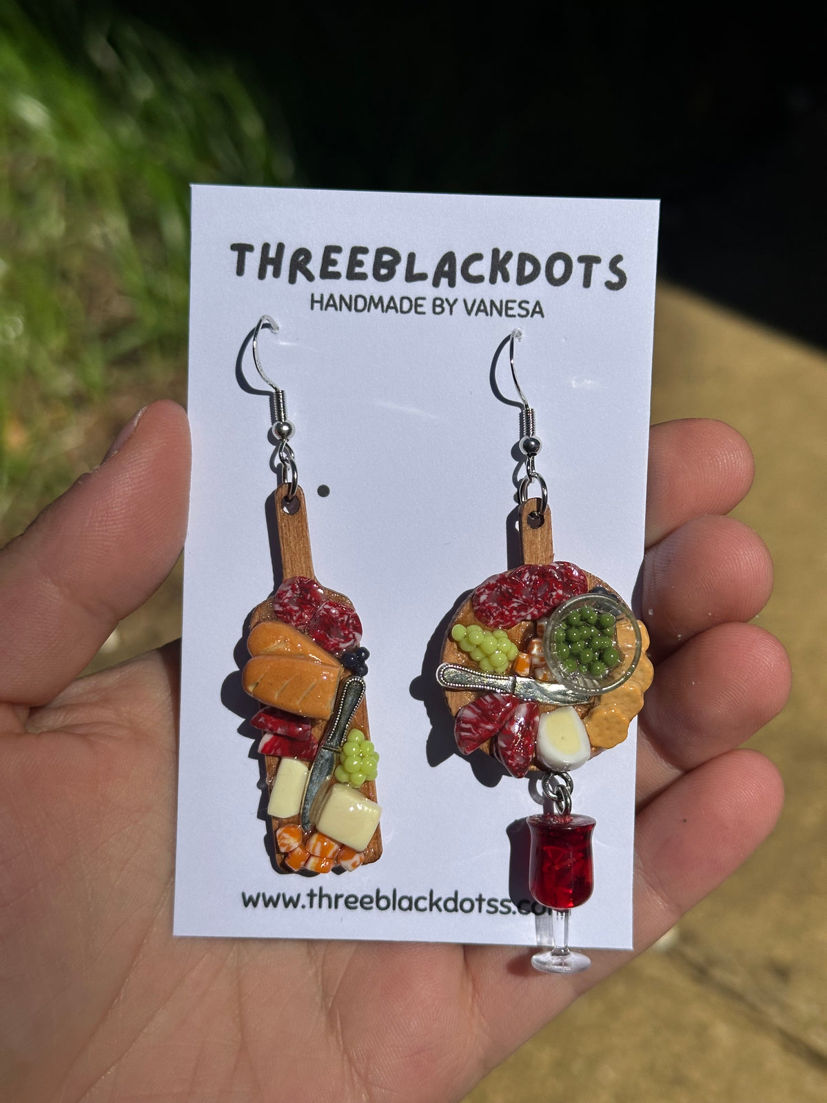 Mis-Match Charcuterie Board Earrings