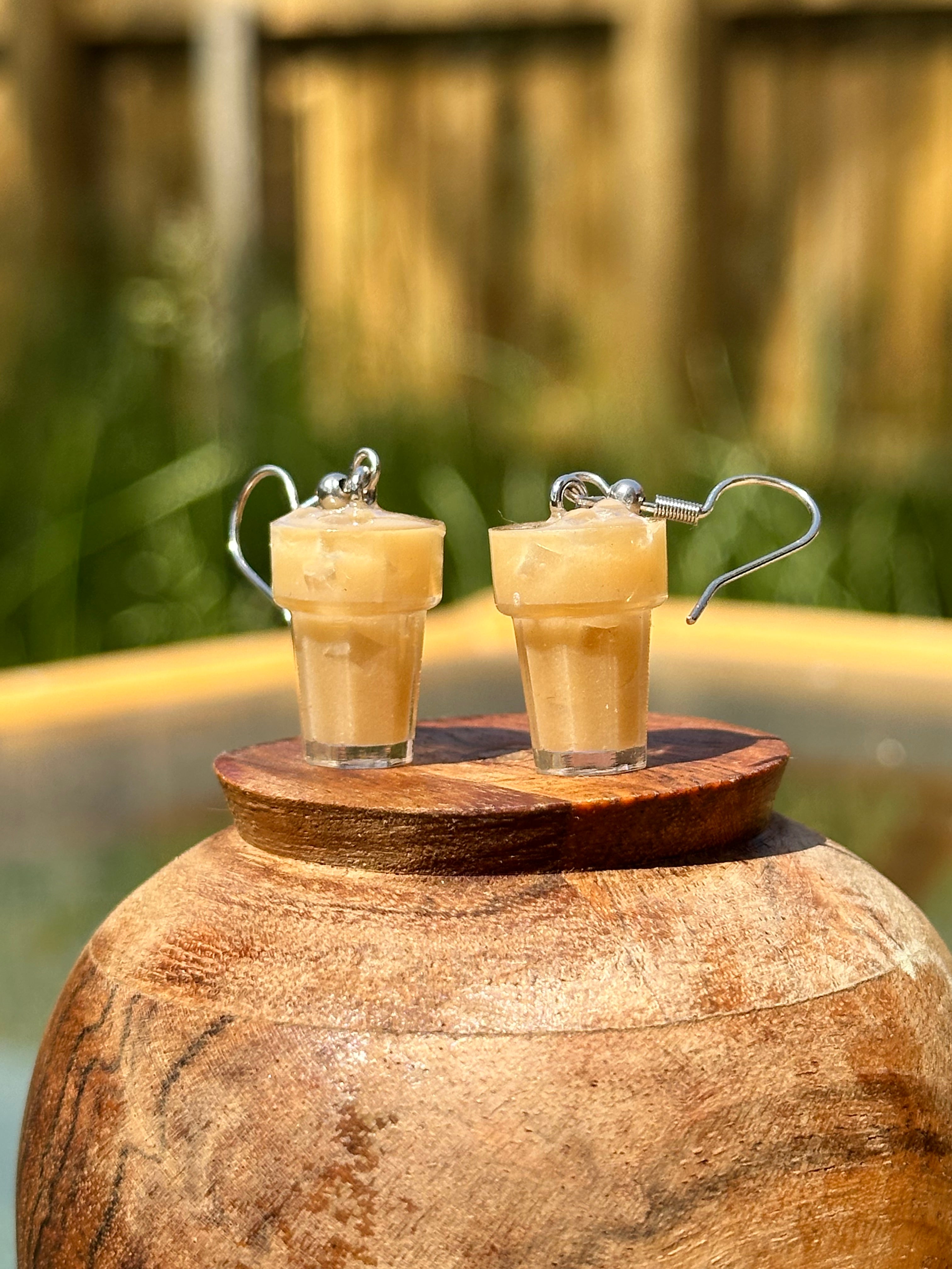 Iced Coffee Earrings