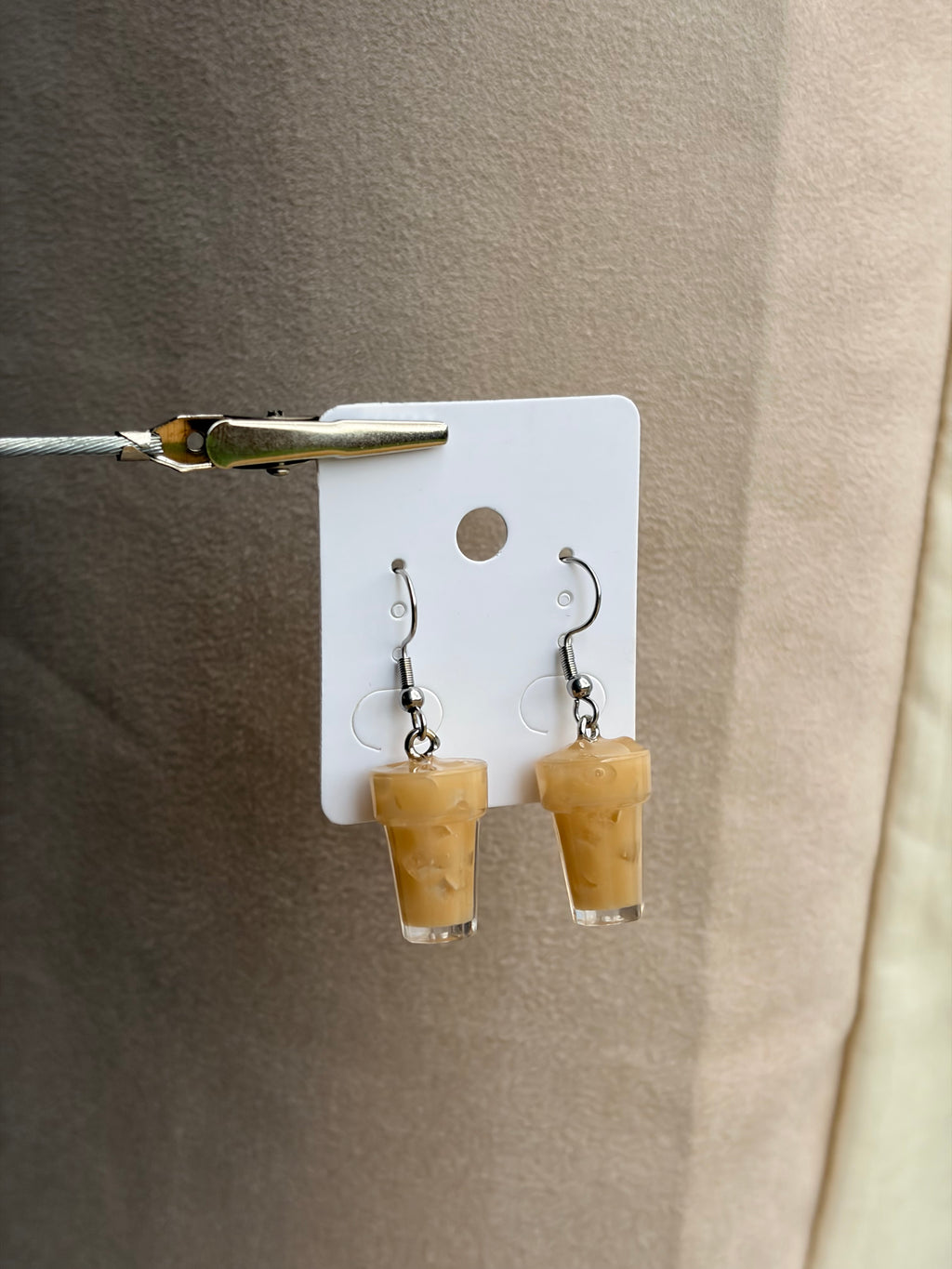 Iced Coffee Earrings