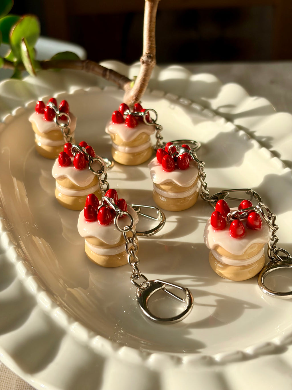 Jellycat Cake Keychain