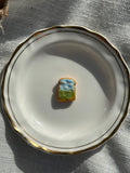 Matcha Cloud Toast Pin Badge