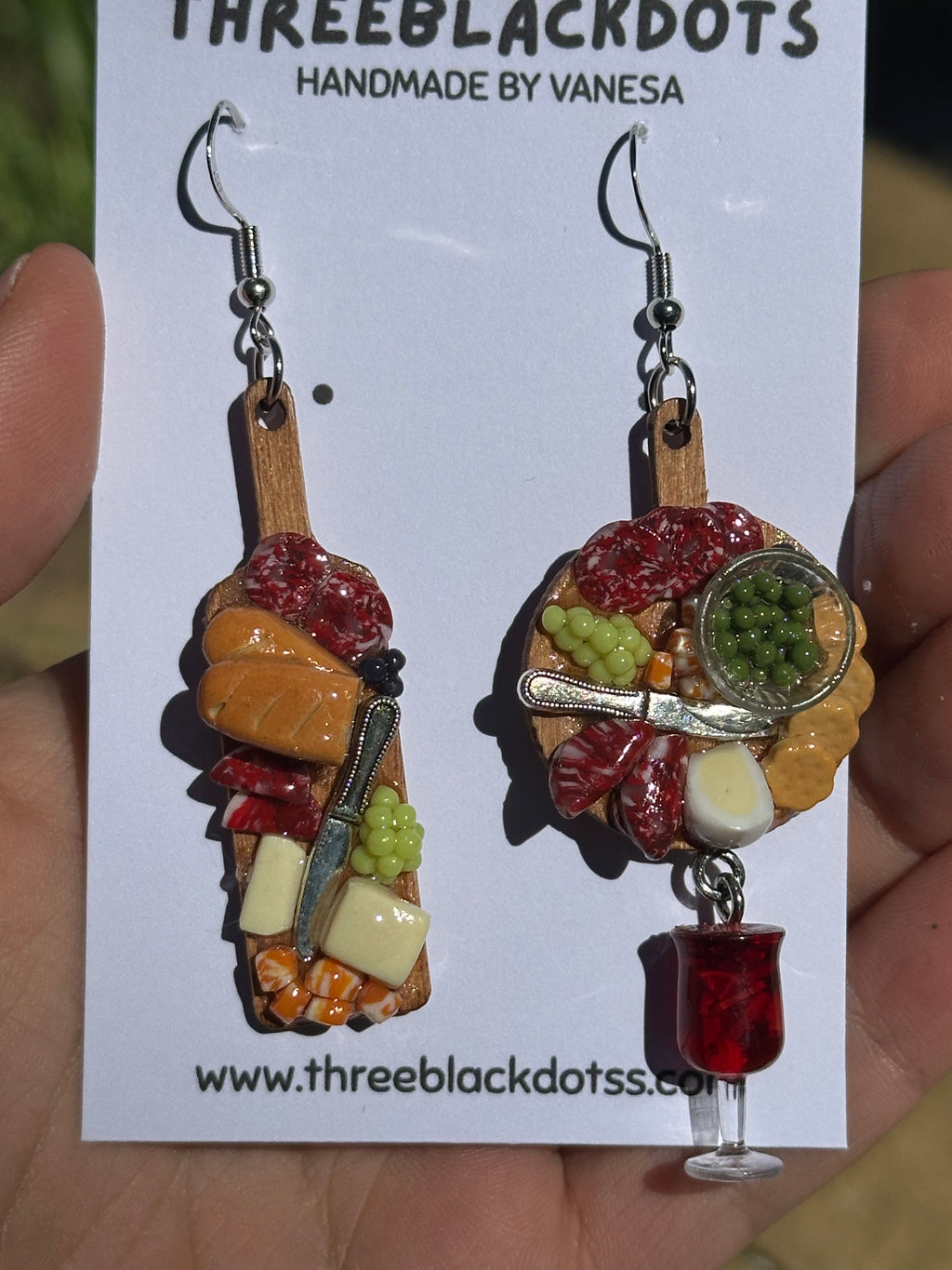 Mis-Match Charcuterie Board Earrings