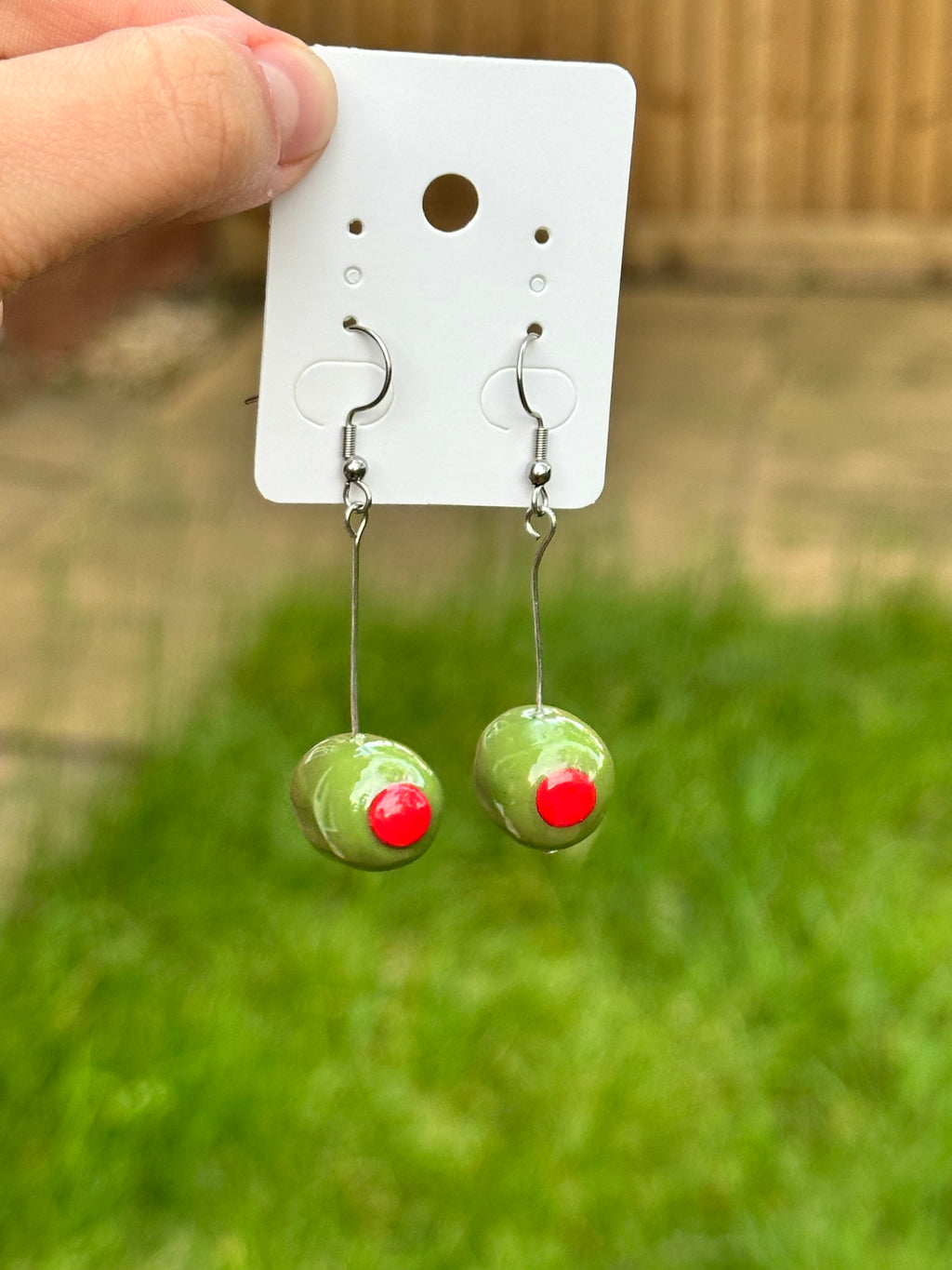 Dirty Olive Earrings