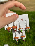 Mozzarella & Basil Pizza Earrings