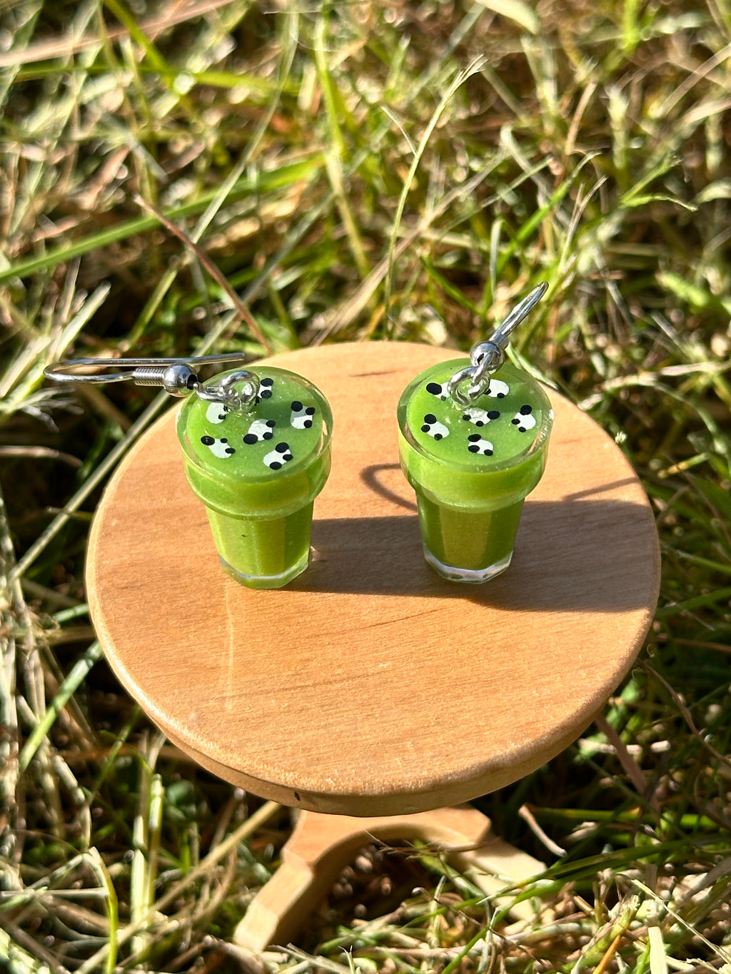 Sheep Matcha Latte Earrings