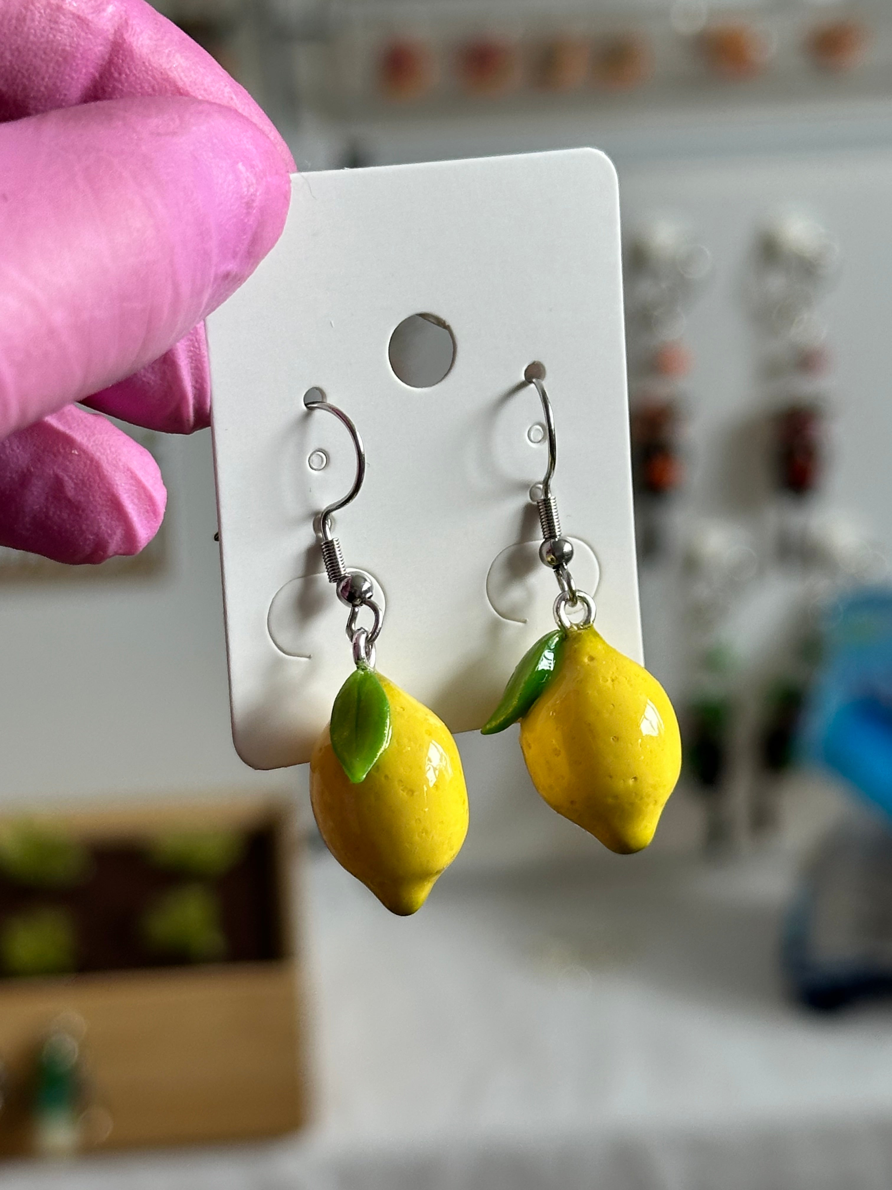 Lemon Earrings