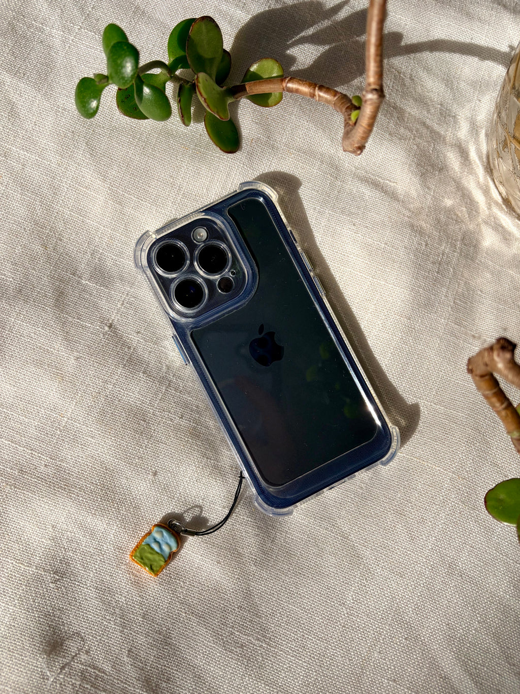 Matcha Cloud Toast Phone Charm