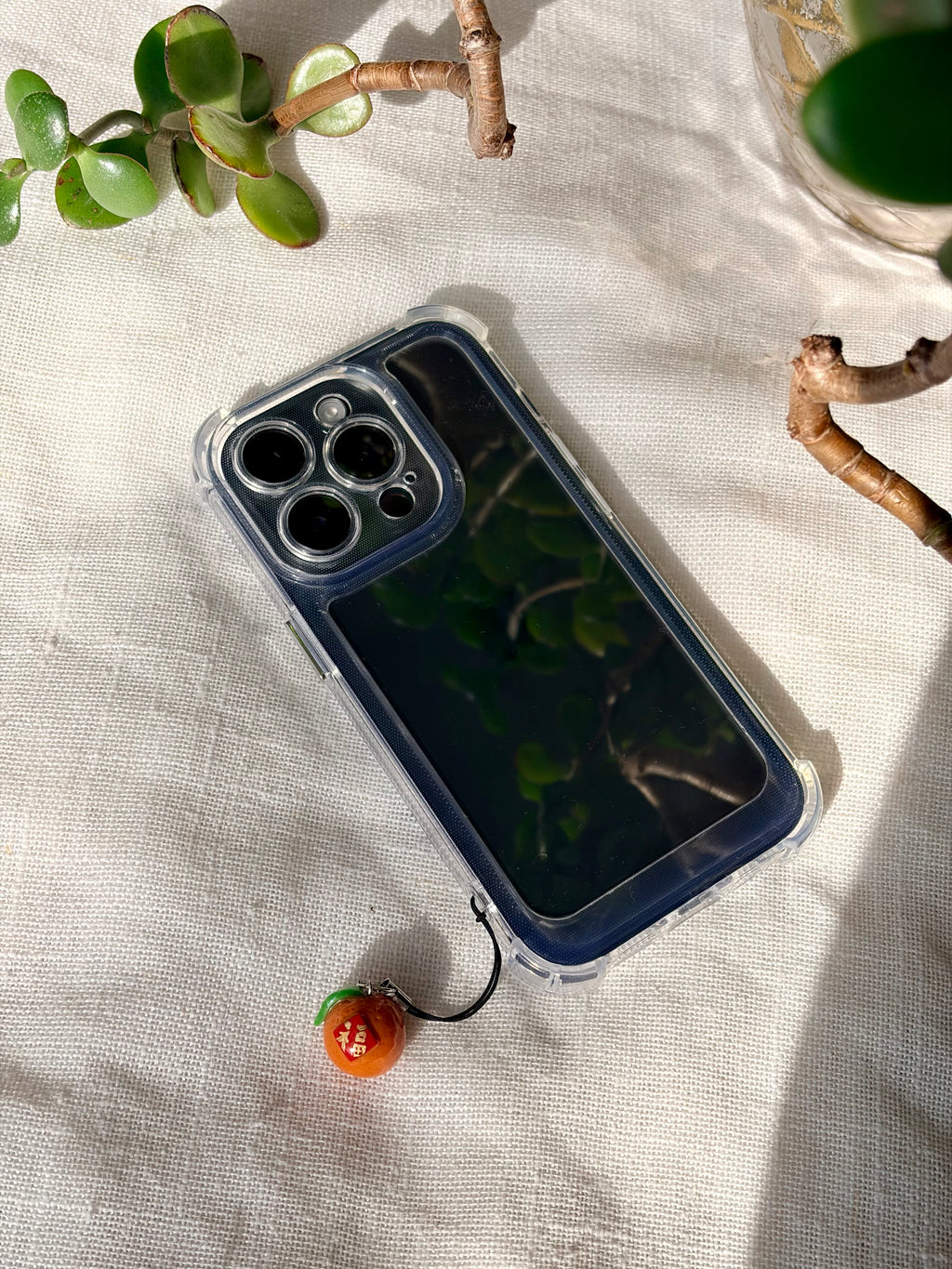 Good Luck Orange Phone Charm