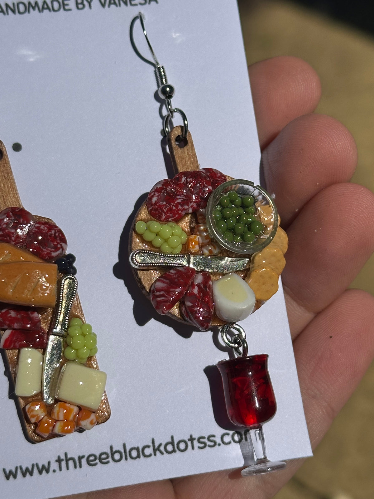 Mis-Match Charcuterie Board Earrings