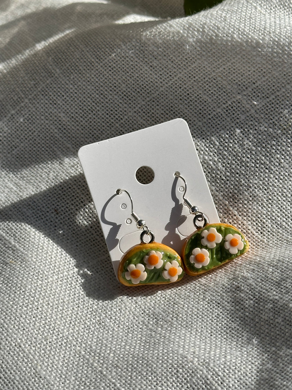 Avocado & Egg on Toast Earrings