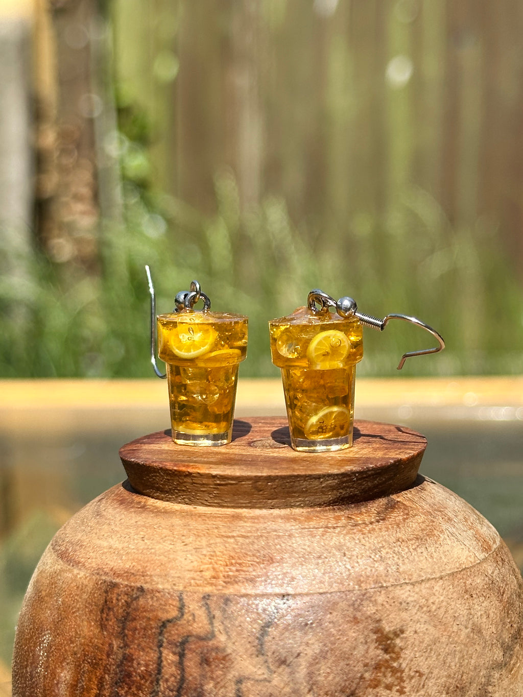 Lemon Ice Tea Earrings
