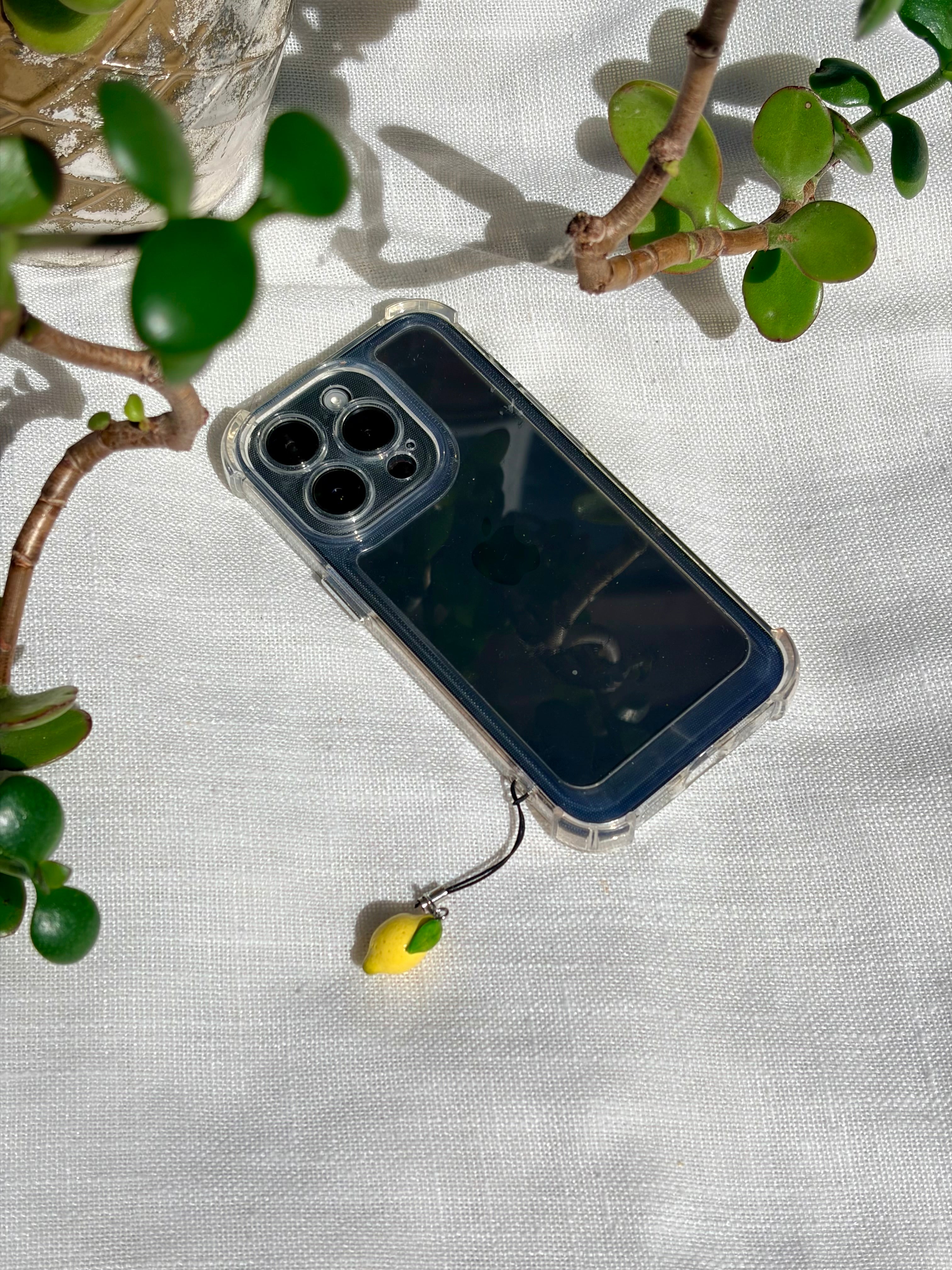 Lemon Phone Charm