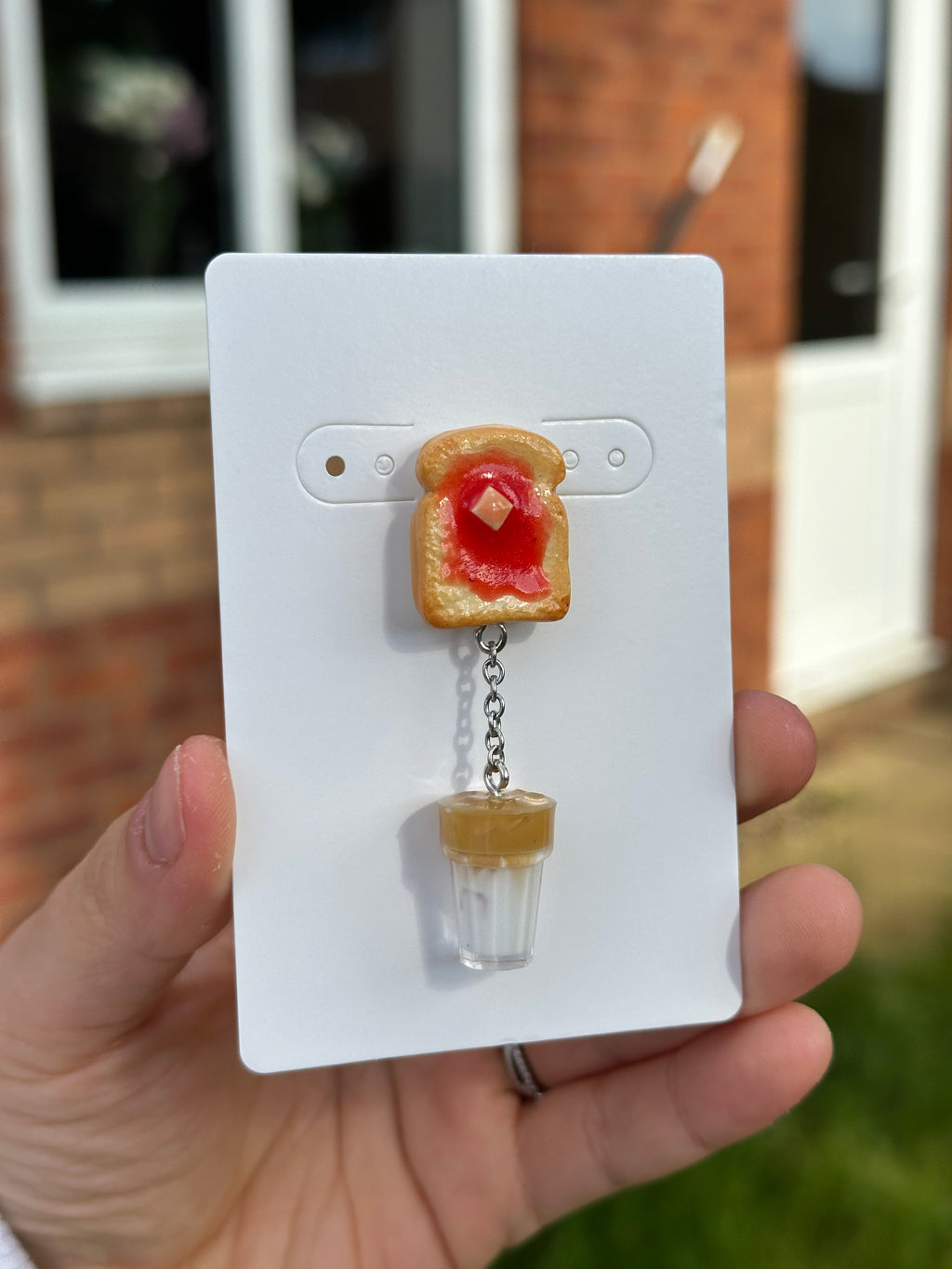 Customisable Toast + Drink Magnet Magnet