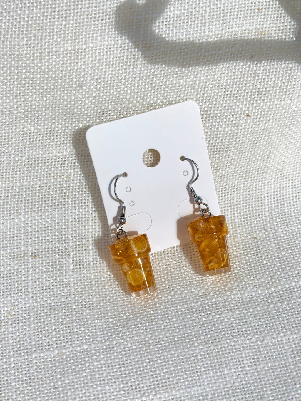 Lemon Ice Tea Earrings