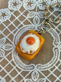 Egg on Toast Keychain