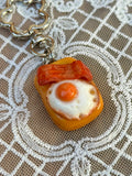 Bacon & Egg Keychain