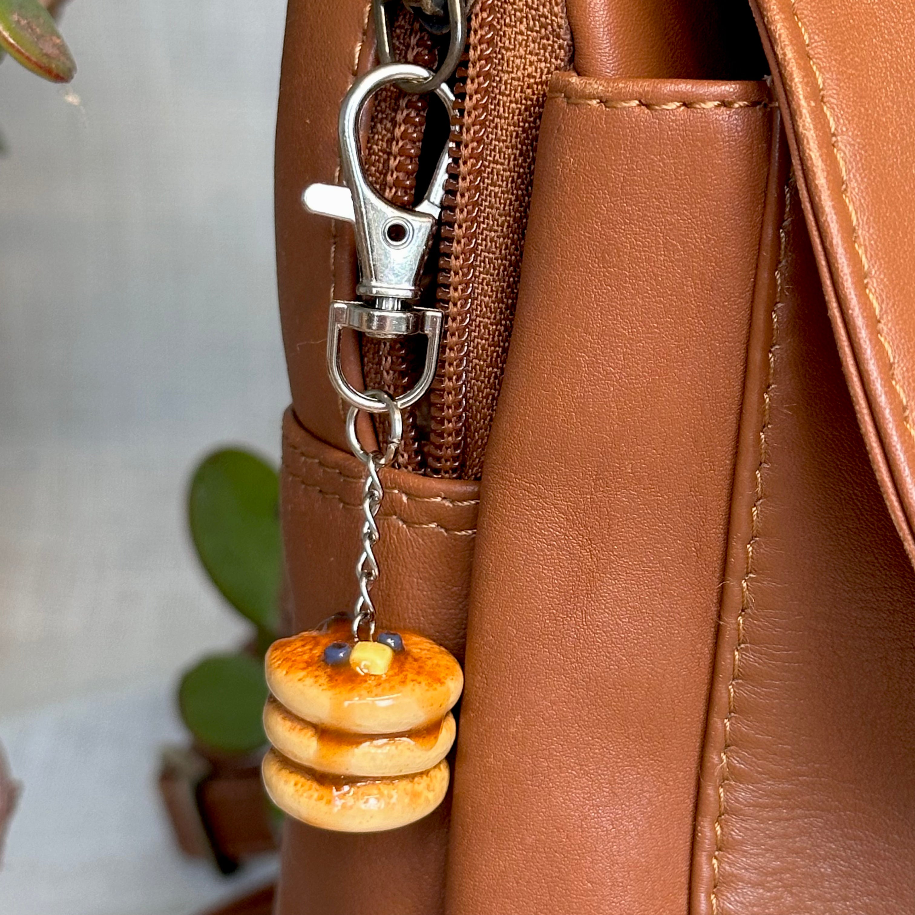 Blueberry Pancakes Keychain