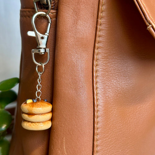 Blueberry Pancakes Keychain