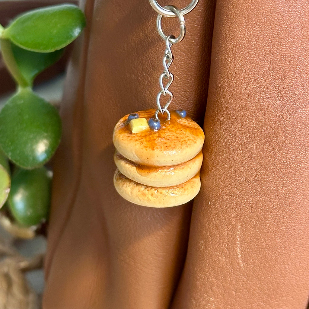 Blueberry Pancakes Keychain