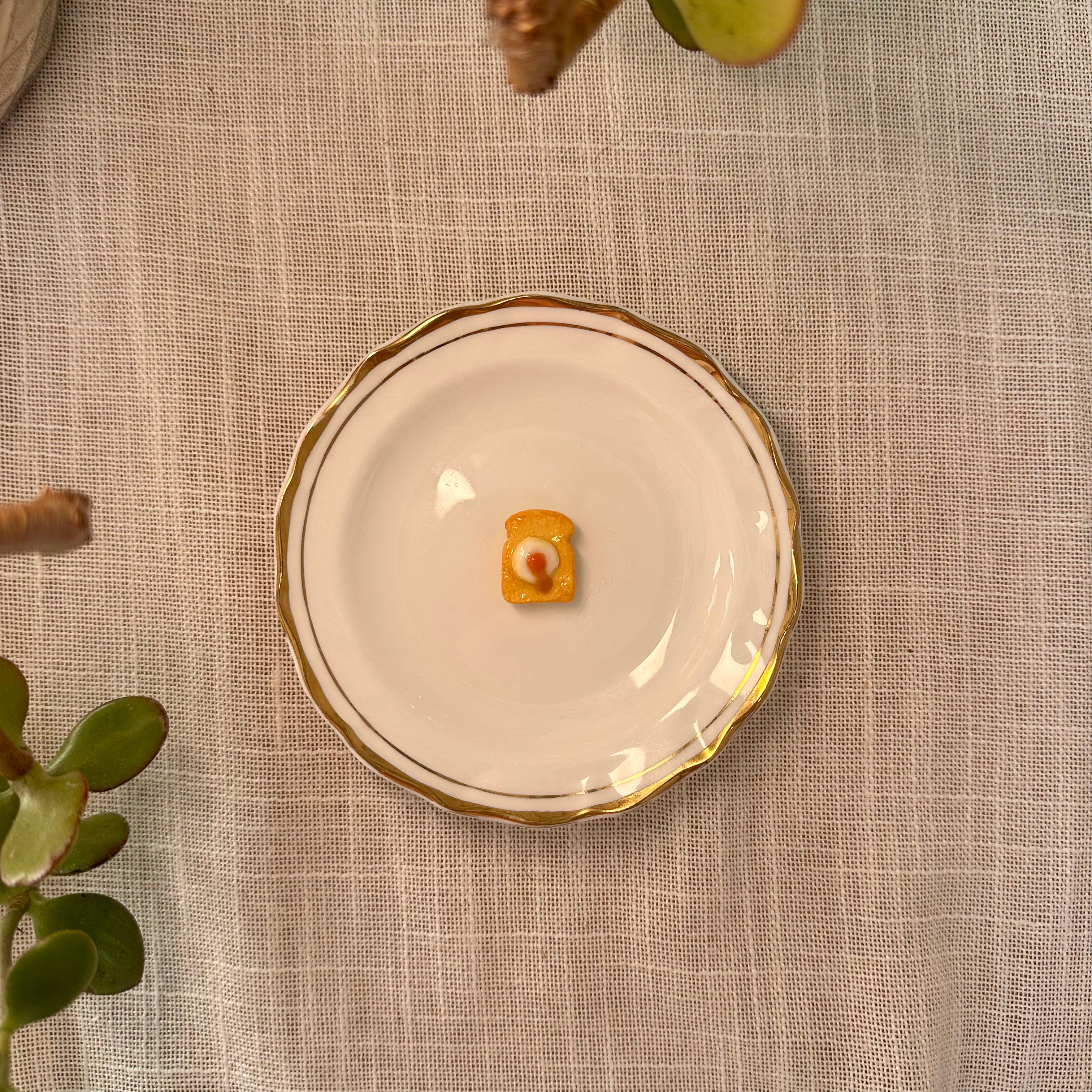 Sunny Side Up Egg on Toast