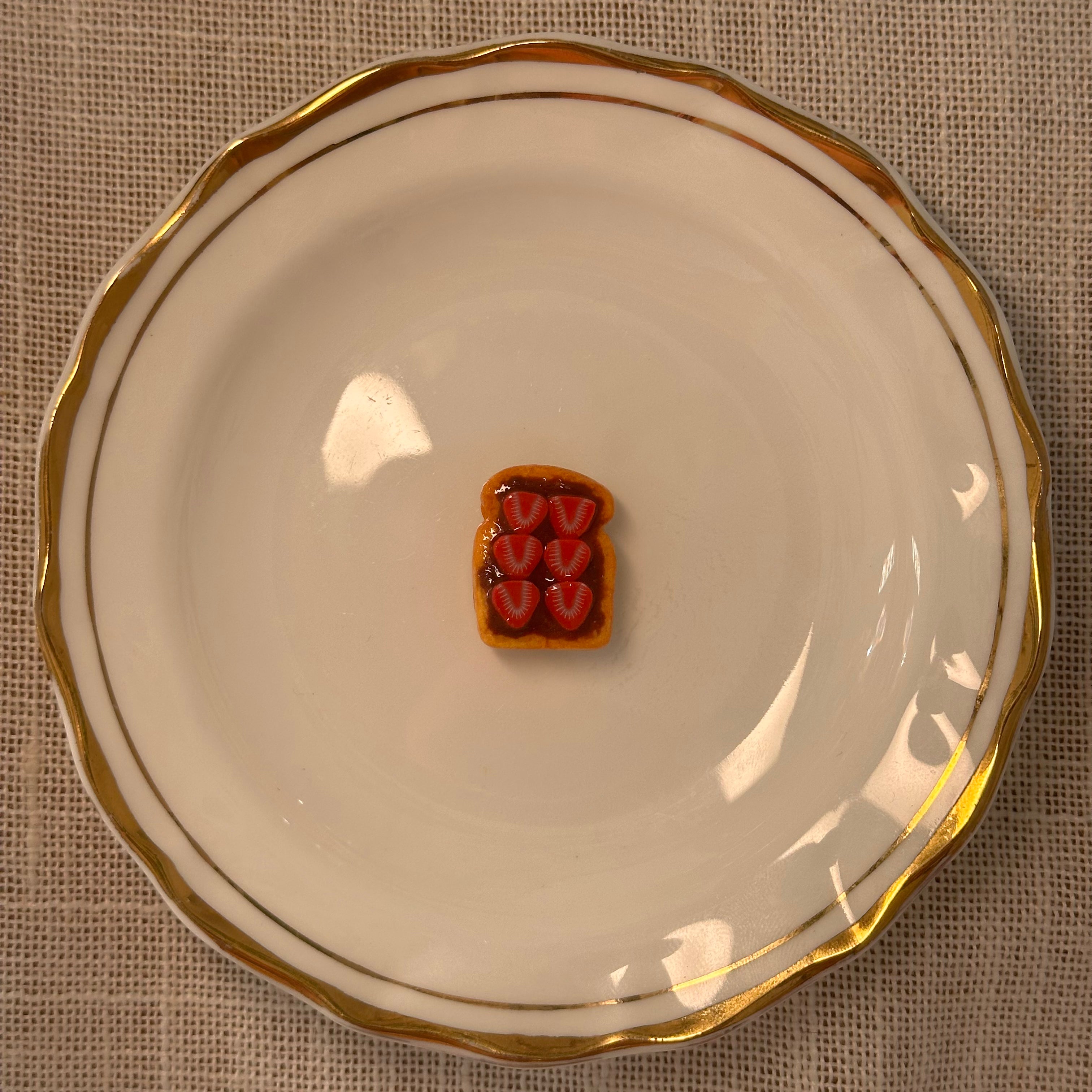 Strawberry Chocolate on Toast