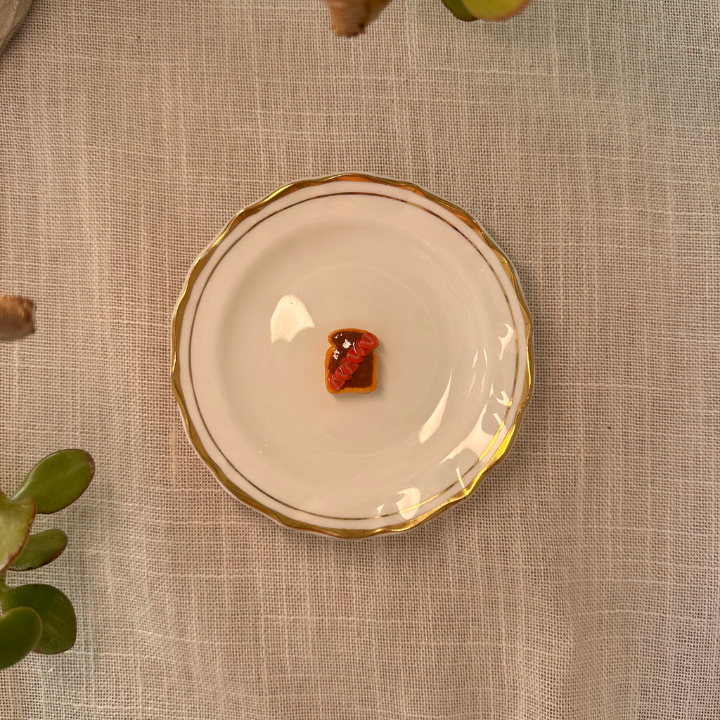 Strawberry Chocolate on Toast