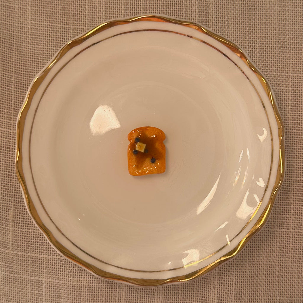 Blueberry Syrup on Toast