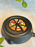 Mozzarella & Basil Pizza Magnet
