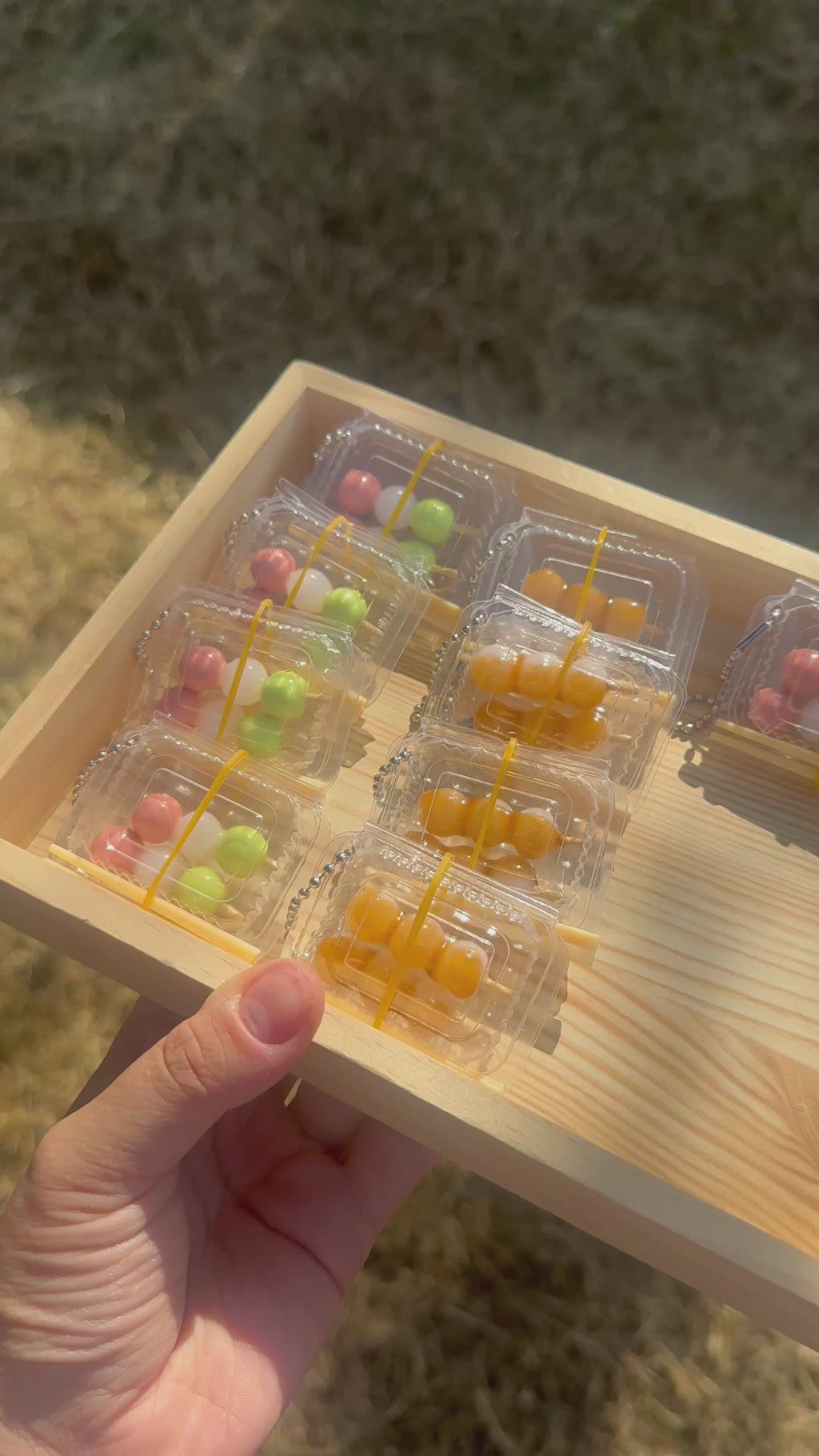 Dango Shaker Keychain