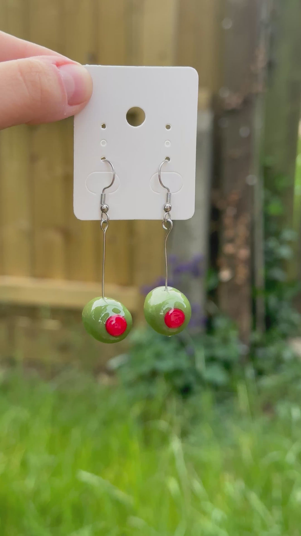 Dirty Olive Earrings