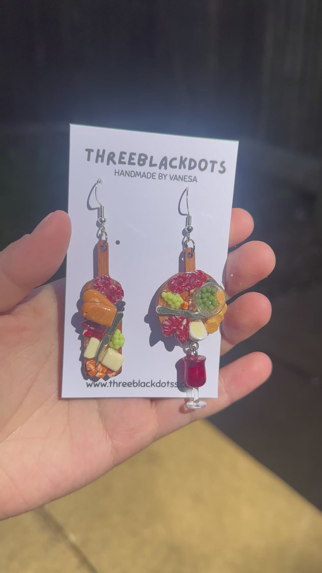 Mis-Match Charcuterie Board Earrings