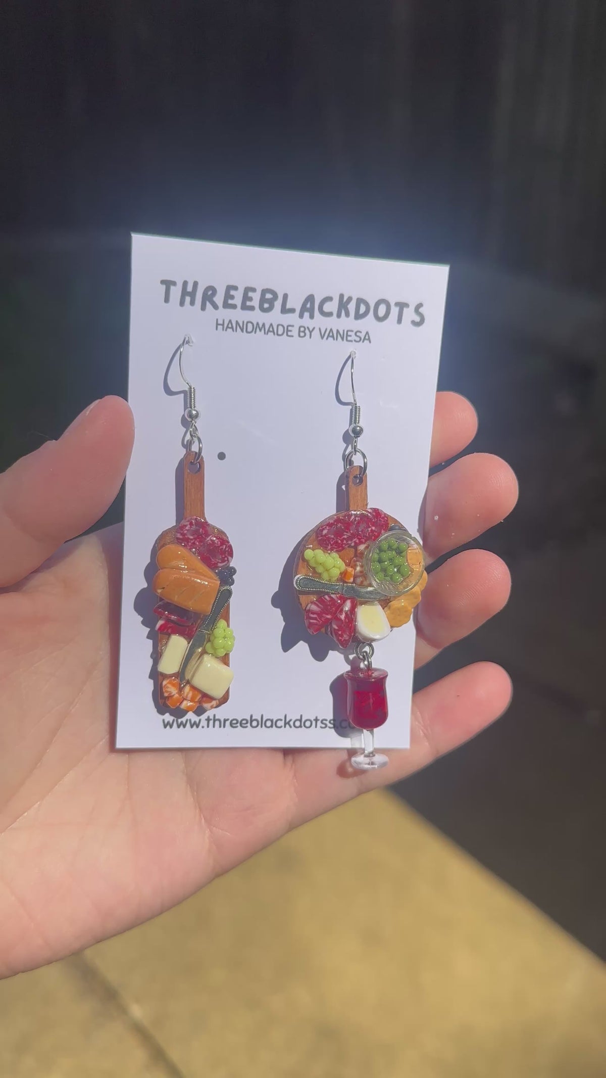Mis-Match Charcuterie Board Earrings