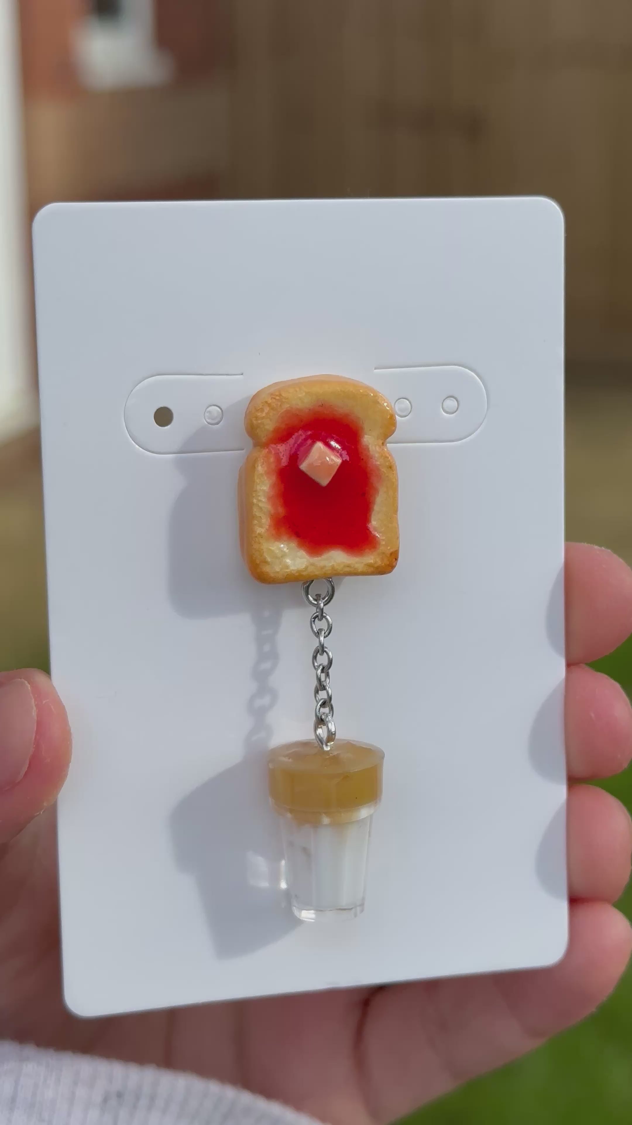 Customisable Toast + Drink Magnet Magnet