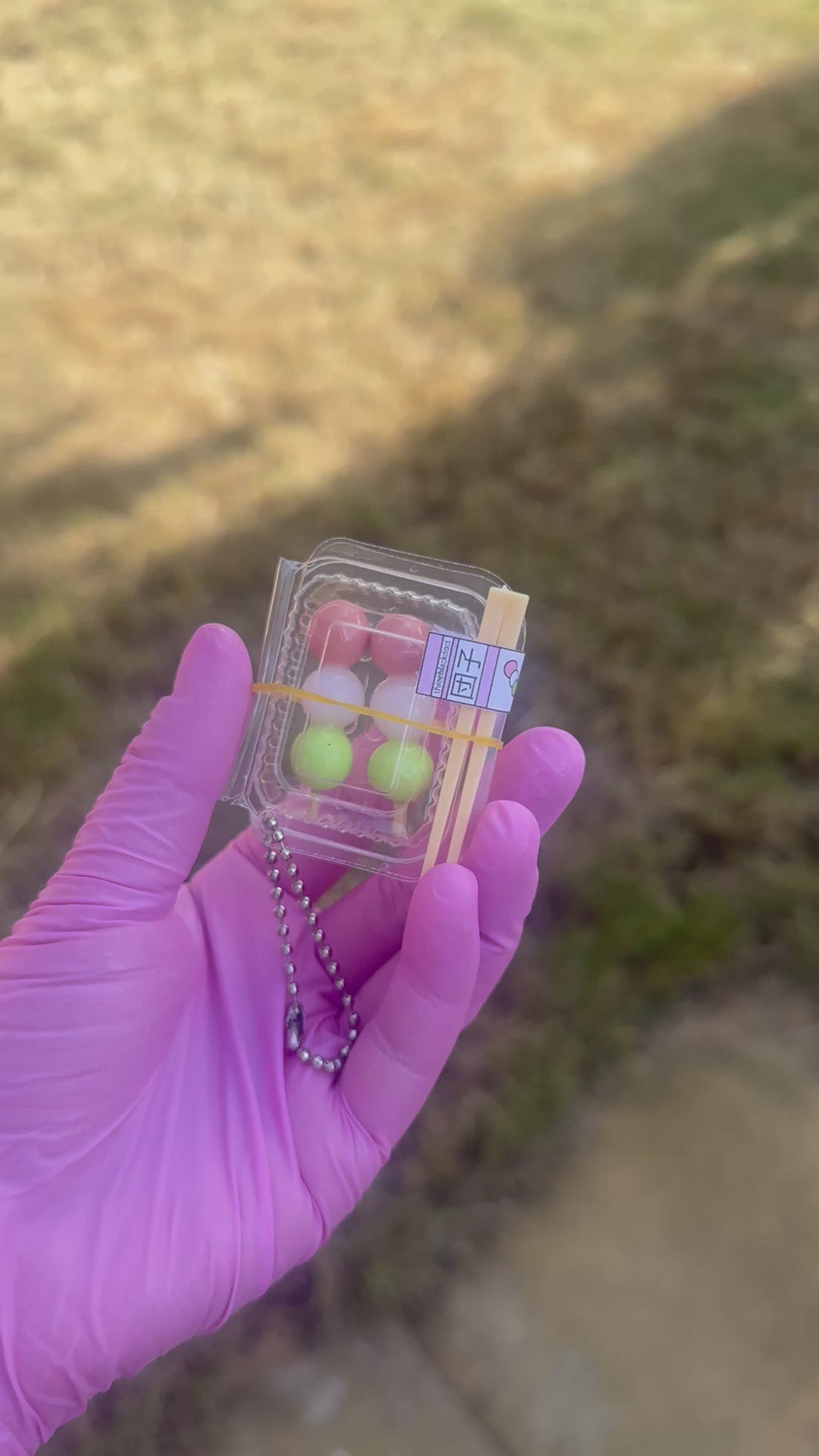 Dango Shaker Keychain